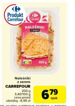 Carrefour Naleśniki z serem Carrefour Classic oferta