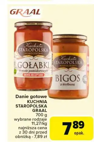 Carrefour Bigos z kiełbasą Kuchnia Staropolska oferta