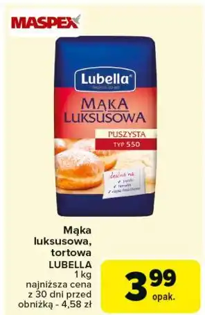 Carrefour Mąka tortowa Lubella Puszysta oferta