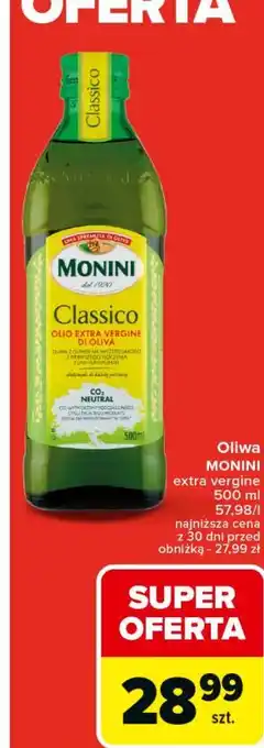 Carrefour Oliwa z oliwek extra vergine Monini Classico oferta