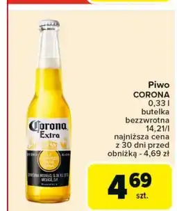 Carrefour Piwo Corona Extra oferta