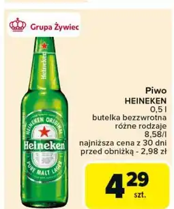 Carrefour Piwo Heineken oferta