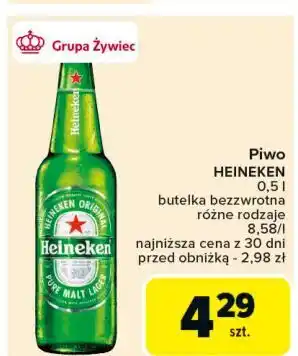 Carrefour Piwo Heineken oferta