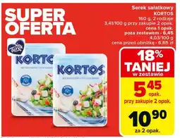 Carrefour Kortos ser sałatkowy Turek Naturek oferta