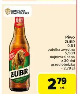 Carrefour Piwo Żubr 1768 oferta