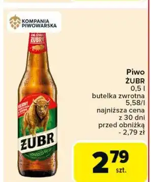 Carrefour Piwo Żubr 1768 oferta