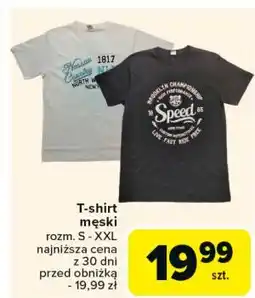 Carrefour T-shirt męski s-xxl oferta