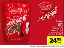 Carrefour Praliny milk Lindt Lindor oferta