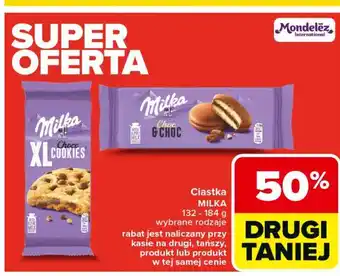 Carrefour Ciastka czekoladowe Milka Xl Cookie oferta