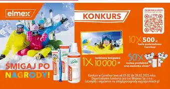 Carrefour Płyn do płukania jamy ustnej Elmex Junior oferta