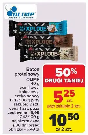 Carrefour Baton proteinowy xplode czekoladowy Olimp Sport Nutrition oferta