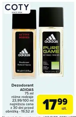 Carrefour Dezodorant Adidas Men Active Bodies oferta