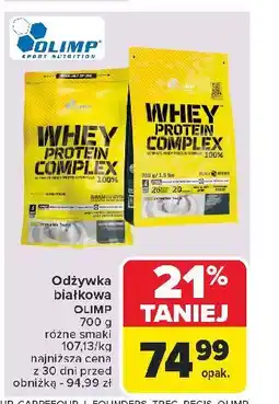 Carrefour Suplement diety Olimp Labs Whey Protein Complex oferta