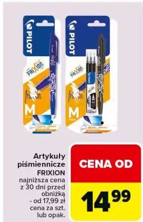 Carrefour Długopis frixion ball niebieski Pilot Frixion oferta