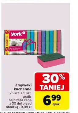 Carrefour Zmywaki York oferta