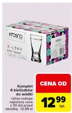 Carrefour Kieliszki 25 ml x-line Krosno S.a oferta