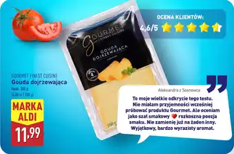 ALDI Gouda dojrzewająca oferta