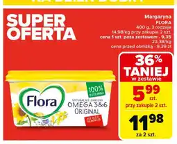 Carrefour Market Margaryna original Flora omega 3&6 oferta