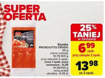 Carrefour Market Prosciutto crudo Bell polska oferta