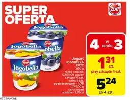 Carrefour Market Jogurt jagoda Zott jogobella oferta