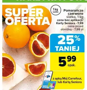 Carrefour Market Pomarańcze czerwone oferta