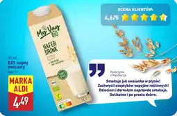 ALDI BIO napój owsiany oferta