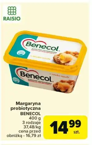 Carrefour Market Margaryna Benecol o smaku masła Benecol raisio oferta