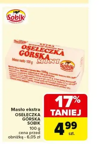 Carrefour Market Masło extra Sobik oferta