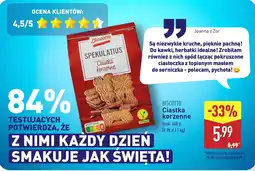 ALDI BISCOTTO Ciastka korzenne oferta