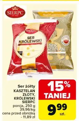 Carrefour Market Ser złoty kasztelan Sierpc oferta