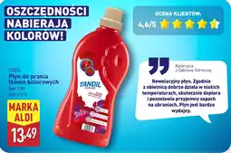 ALDI TANDIL Płyn do prania tkanin kolorowych oferta