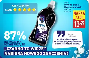 ALDI TANDIL Płyn do prania tkanin ciemnych oferta