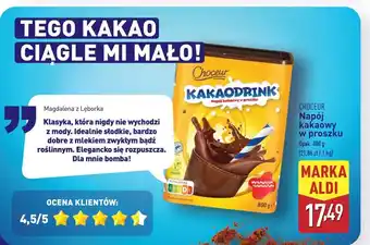 ALDI Napój kakaowy Choceur oferta