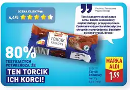 ALDI Torcik kakaowy Biscotto oferta