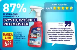 ALDI PUTZMEISTER Spray do czyszczenia uniwersalny oferta