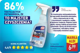 ALDI PUTZMEISTER Odkamieniacz oferta