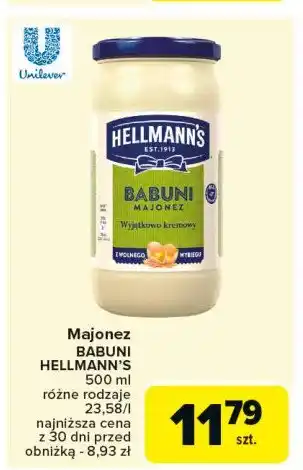 Carrefour Market Majonez babuni Hellmann's oferta