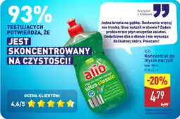 ALDI ALIO Koncentrat do mycia naczyń oferta