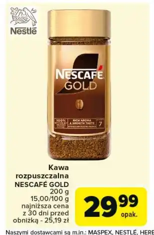 Carrefour Market Kawa Nescafe gold oferta