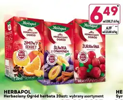 Społem HERBAPOL Herbaciany Ogród herbata oferta