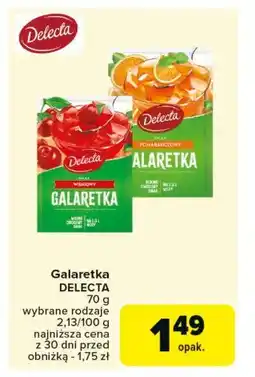 Carrefour Market Galaretka pomarańczowa Delecta oferta