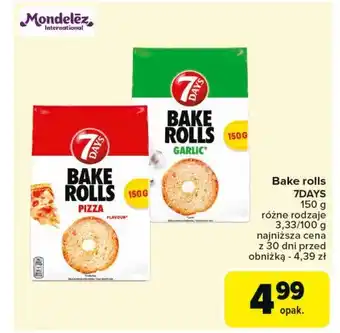 Carrefour Market Bake rolls garlic 7 days bake rolls oferta