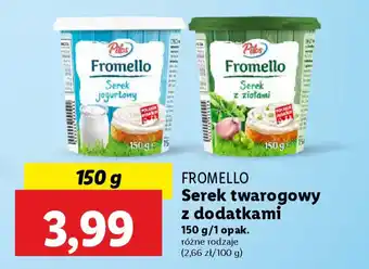 Lidl FROMELLO Serek twarogowy z dodatkami oferta