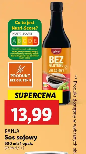 Lidl ΚΑΝΙΑ Sos sojowy oferta