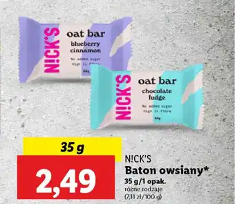 Lidl N!CK'S Baton owsiany oferta