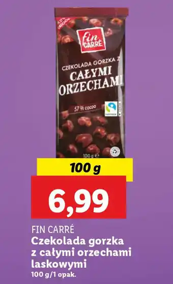 Lidl FIN CARRÉ Czekolada gorzka oferta