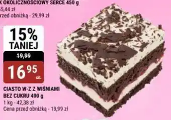 bi1 CIASTO W-Z Z WIŚNIAMI BEZ CUKRU oferta