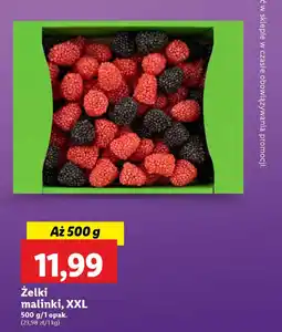 Lidl Żelki malinki, XXL oferta