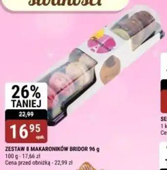 bi1 ZESTAW 8 MAKARONIKÓW BRIDOR oferta