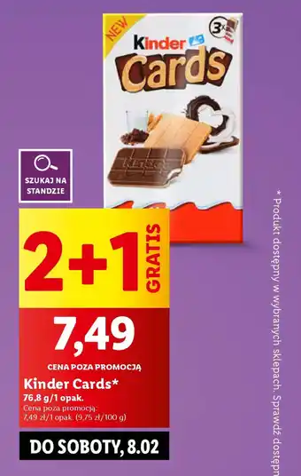 Lidl Kinder Cards oferta